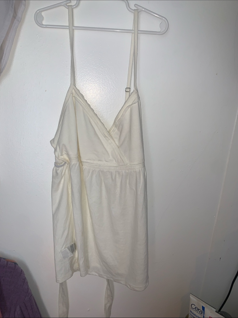No Boundaries Cream Adjustable-Strap Sleep Chemise